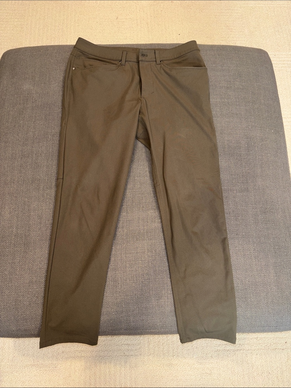 lululemon athletica Men's Olive Green Chinos